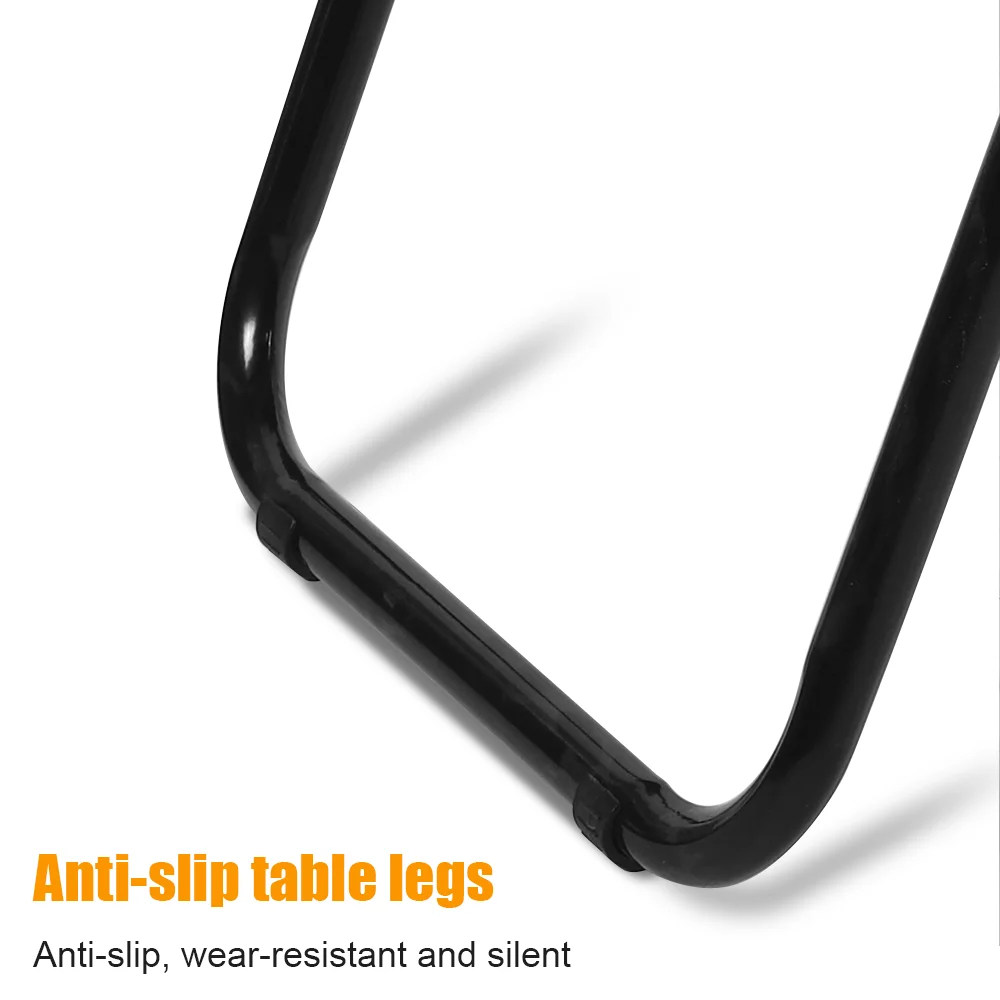 Klappbarer Laptop-Tisch für Bett und Sofa, Laptop-Schreibtisch mit 5-stufiger Höhenverstellung + Getränkehalter, Multifunktionstisch für Home Office – Detail 9
