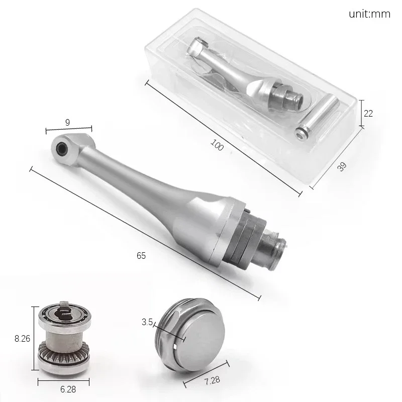 6:1 Endo Motor Contra Angle Handpiece Head Push Button for Electric Endo Motor Compatible fast shipping