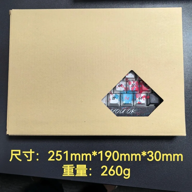 Keycap mechanical keyboard with four sides heat sublimation 130+keypads complete set
