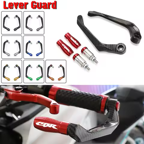 CNC Lever Guard Handlebar Grips Brake Clutch Levers Protector For Honda CBR1000RR CBR250RR CBR1100XX CBR 600 F2 F3 F4 CBR600RR