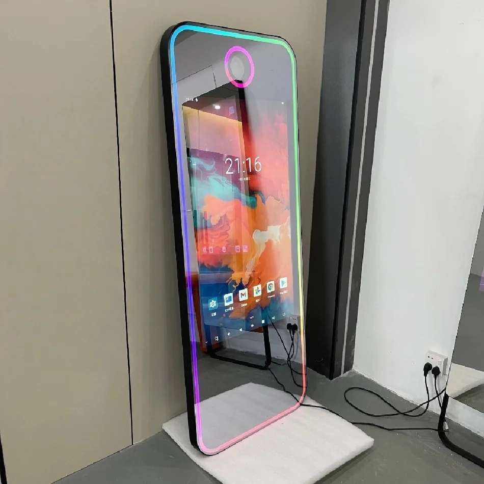 High-end Mirror Party Photo Booth With SLR & IPad Compatibility Remote Control Aluminum Case-Popular Rental Camera Equipment