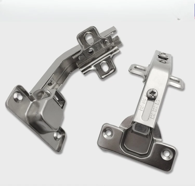 1pc Cerniere per porte dell'armadio ad angolo Armadietto ad angolo di grandi dimensioni da 135 gradi Chiusura morbida Cerniere per porte dell'armadio a scomparsa Accessorio hardware per porte