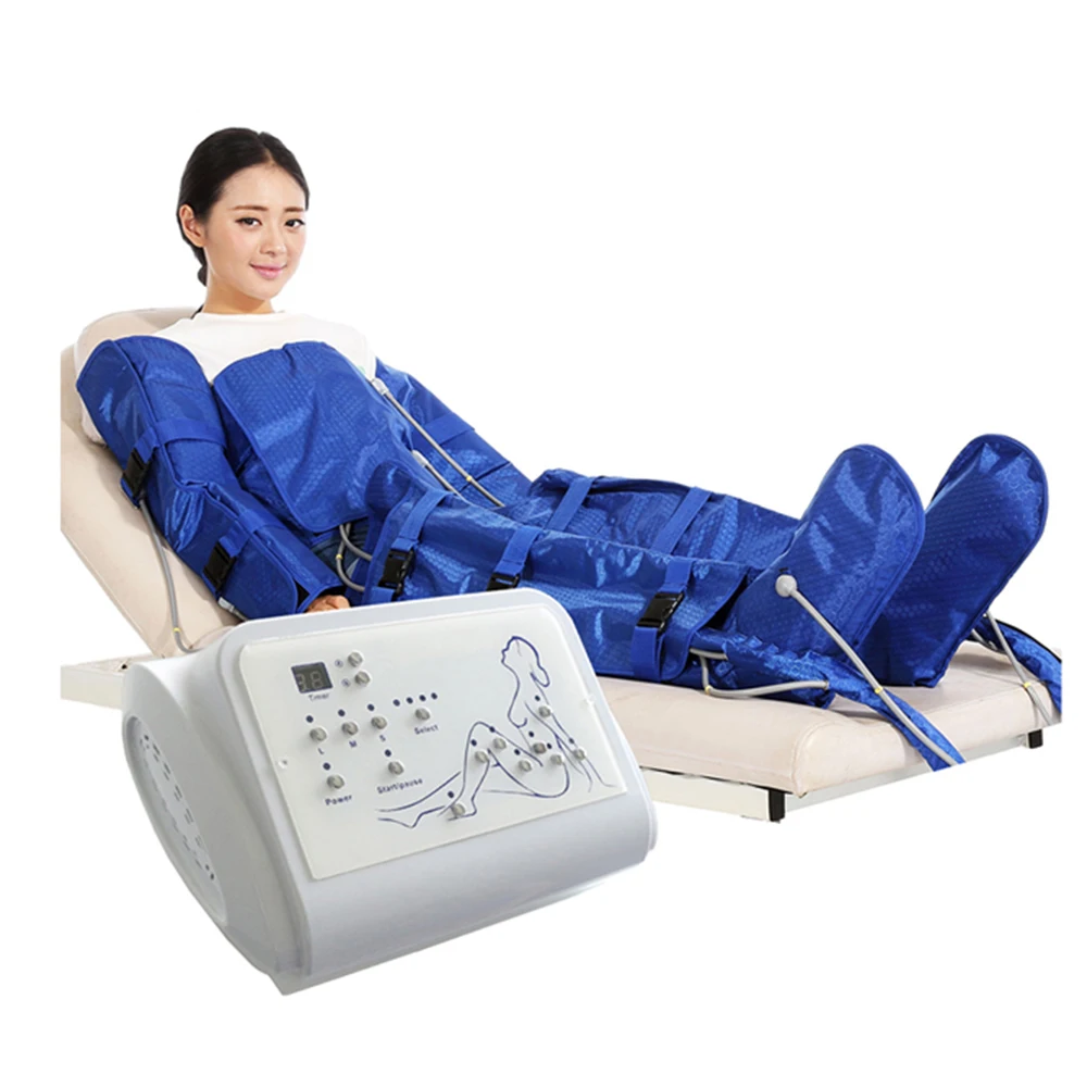 Lymph Drainage Vacuum Treatment Air Wave Pressure Treatment Machine Muscle Relaxation Leg Arm Waist Body Massage