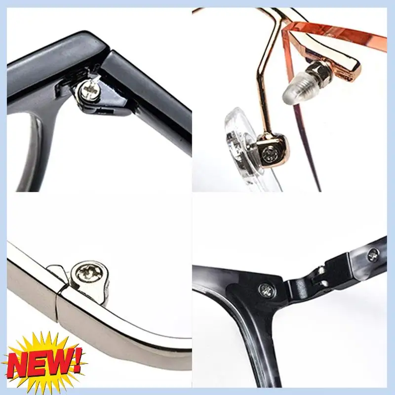 AT14 1Set 1000PCS Eyeglass Screws And 6 Pcs Screwdrivers Watch Clock Spectacle Repair For Eyeglasses