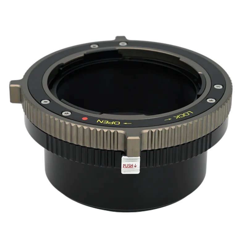 عدسة Mamiya645 إلى محول قفل الكاميرا كانون EOS RF. عدسة Schneider Mamiya إلى RF R5C R5 R6 R10 رؤية حمراء لمحول XPimage