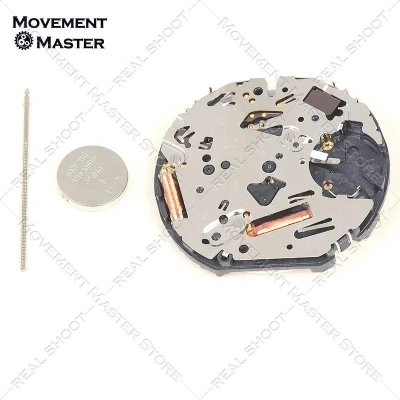 VR33 Movement Japan's New VR33B Quartz Movement 6Hands 6/9/12 Small Second Date At 3 Watch Movement Accessories