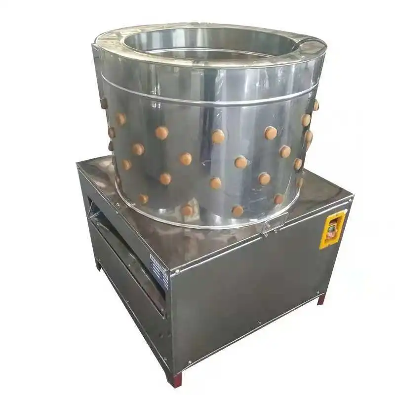 Customized Automatic Defeathering Rubber Fingers Commercial Poultry Feather Plucking Chicken Plucker Machine for Sale