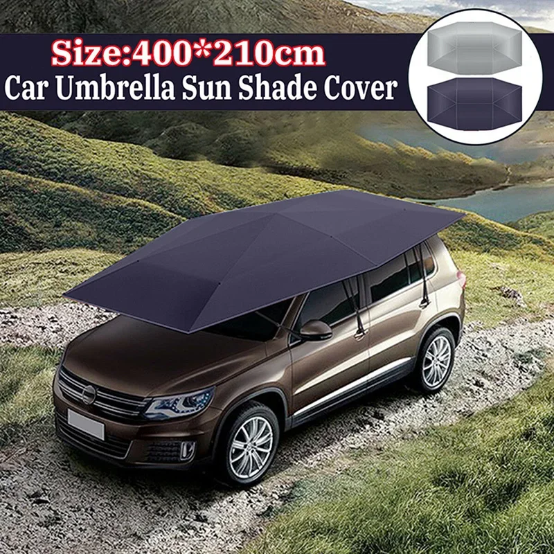 

Universal Car Sun Shade Umbrella Cover Tent Cloth UV Protect Waterproof Amagi