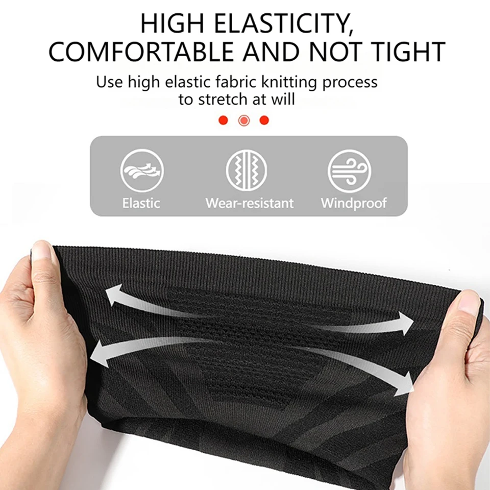 KoKossi الشتاء يندبروف باندانا قناع سميكة يندبروف الرقبة أدفأ الرياضة في الهواء الطلق التزلج على الجليد ركوب الدراجات المشي لمسافات طويلة قناع وشاح #3