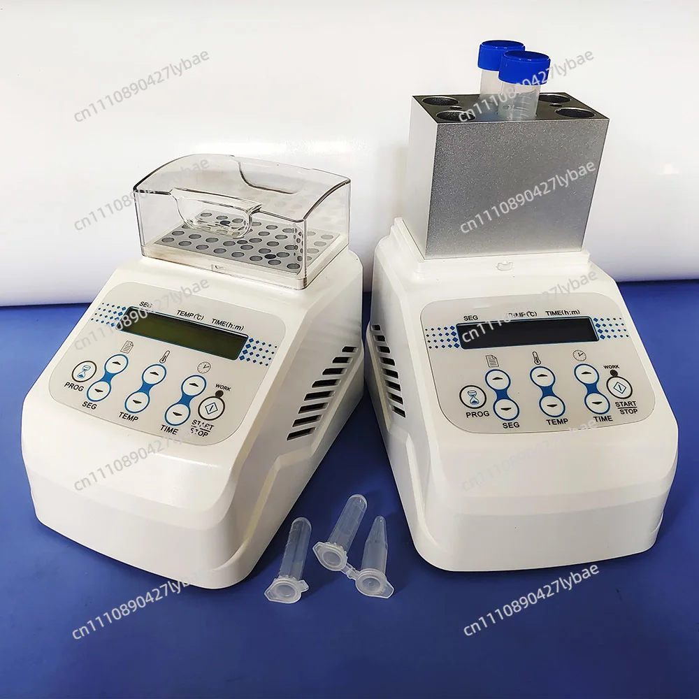 Portable Dry Bath Incubator, Digital Metal Block Heater for 0.2ml/2ml Tubes, Constant Temperature M-JSY-H