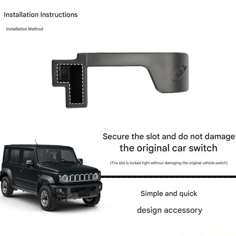 J0MA Lid Release Extension Handle for JB64/JB74/JC74, ABS Socket-Style Interior Part for Fuel Door Access and Replacement
