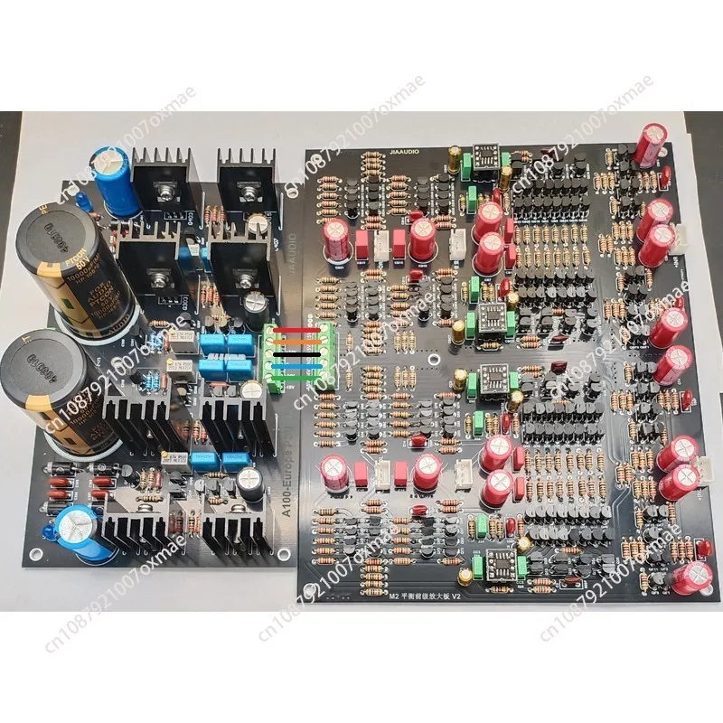 HI-END High-Fidelity Current-Transfer Fully Balanced Preamplifier M2 with Zero Negative Feedback
