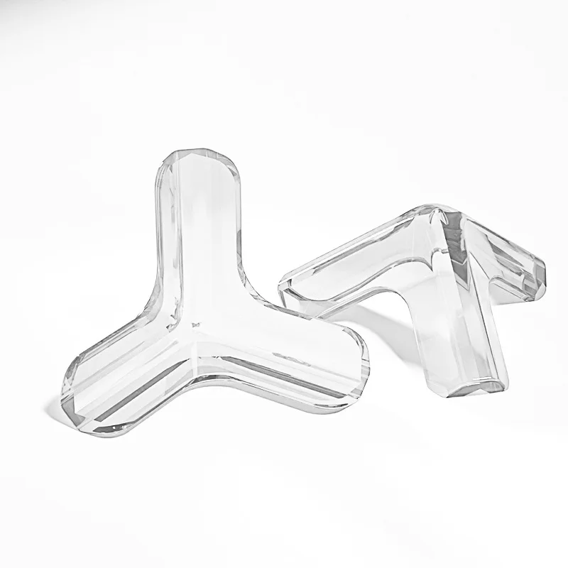 Transparente PVC Anti-Colisão Adesivo, Airbag Canto Capa Protetora, Mesa de Canto Infantil, 10Pcs