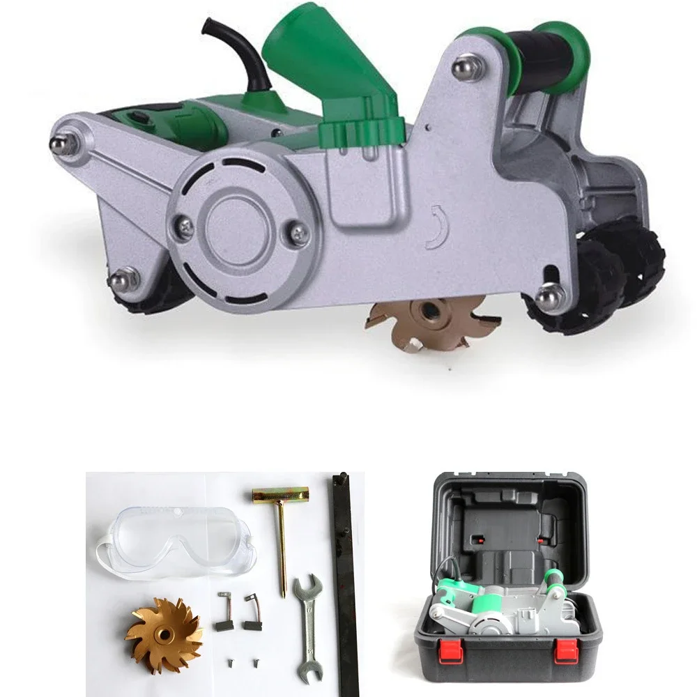 Professional Power Tools 220-240v 25mm 35mm 1100w  Concrete Groove Cutting Drywall Chaser Electric Wall Cutter Machine