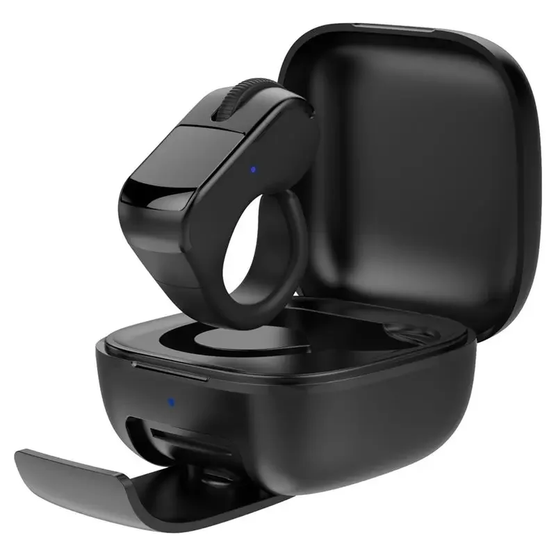 Smart Ring Controller Compatible with Rokid AI Smart Glasses  Bluetooth Remote, Page Turner & Camera Shutter, Hands-free Control
