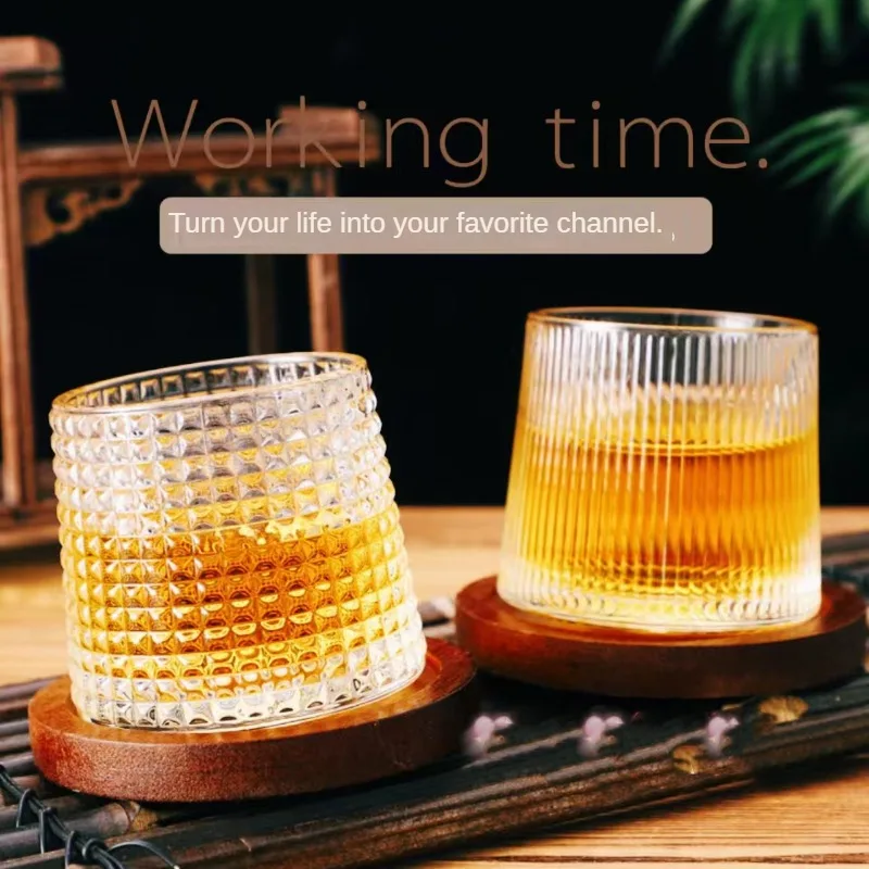 

Ultimate Whiskey Glass: The Revolutionary Decompression Cup with Rotating and Spinning Design