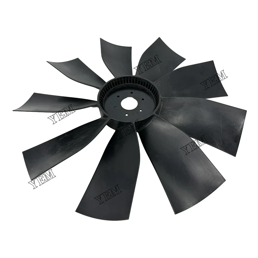 High quality C9 Fan Blade 9 Blade 6 holes 354-6444 For Caterpillar Engine Parts