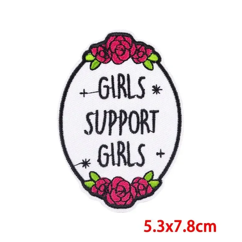 Embroidered Patch Iron On Patches for Clothing Pocket Touch Clothes Stickers Fabric Sewing Thermal Adhesive Applique Fusible