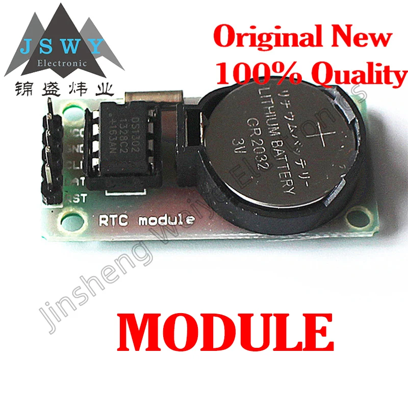 

(20/100pcs) DS1302 Real Time Clock Module w/ Battery/without Battery 100% Original Ships Fast