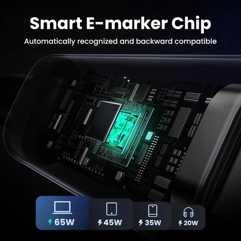 UGREEN Uno PD100W USB C إلى USB C كابل شحن سريع PD 3.0 نوع C كابل لماك بوك برو/إير، آي باد برو، آيفون 15/14، سامسونج #6