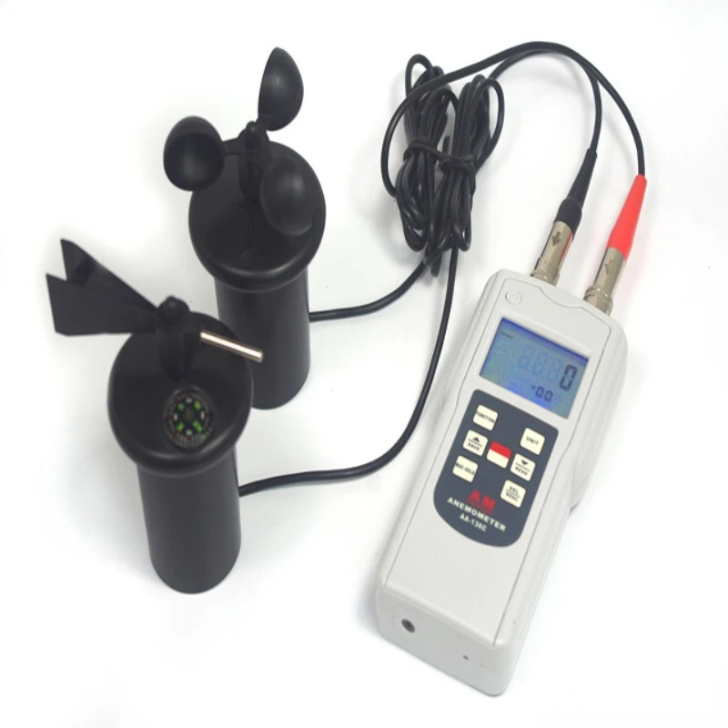 Multi Functional Anemometer AA-136C for boiler refrigeration industry ventilation duct environment navigation weather forecast