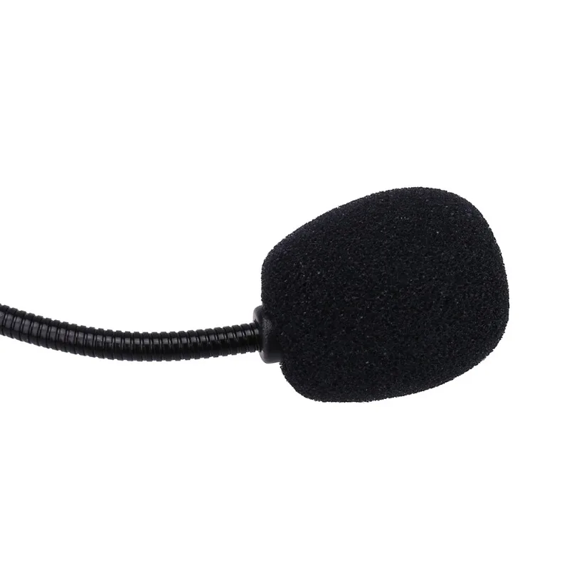 10Pcs Black Mic Protector Replacement Headset Foam Covers Windscreen Windshield Sponge Covers Microphone Cover for Meeting Mic