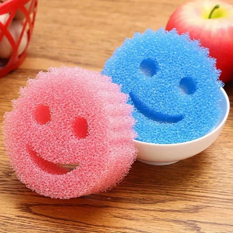 3-Pack Polyurethane Kitchen Sponges - Strong Cleaning Scrub Pads for Dishes and Bathroom,