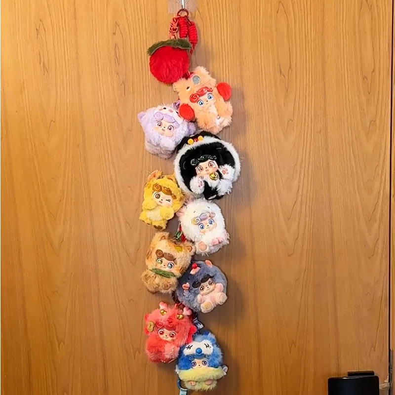 

Новая плюшевая загадочная коробка из ПВХ Q.Kid, серия Good Fortune, слепая коробка, экшн-фигурка, милая сумка-сюрприз Q.Kid, подвесная кукла, орнамент