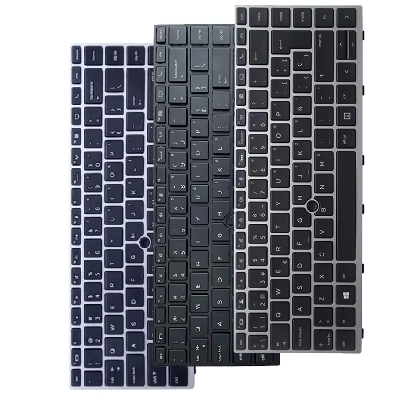 US/UK/RU/SP/LA/FR NEW Laptop Keyboard For HP 745 840 846 848 G5 G6 Zbook 14U G5/G6 HSN-I13C-4 HSN-I17C-4 HSN-I24C-4 MT42 MT43