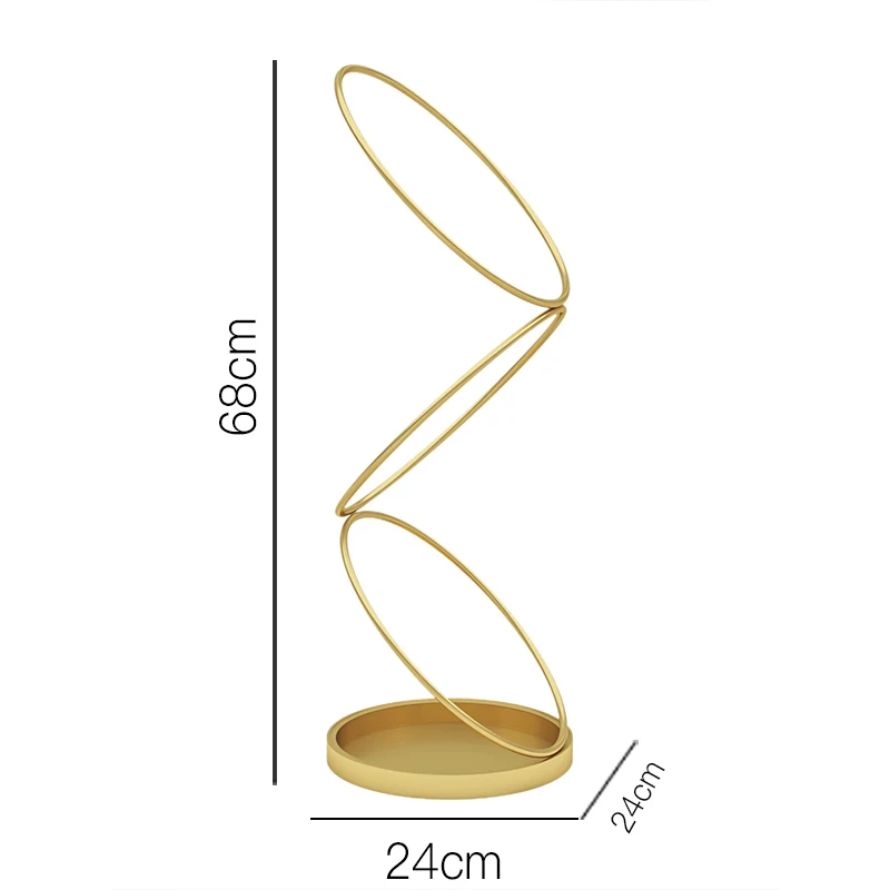 Holder Luxury Umbrella Stand Portable Storage Balcony Umbrella Bucket Stand Home Metal Gold Entrance Iron Simple Paraguero Rain