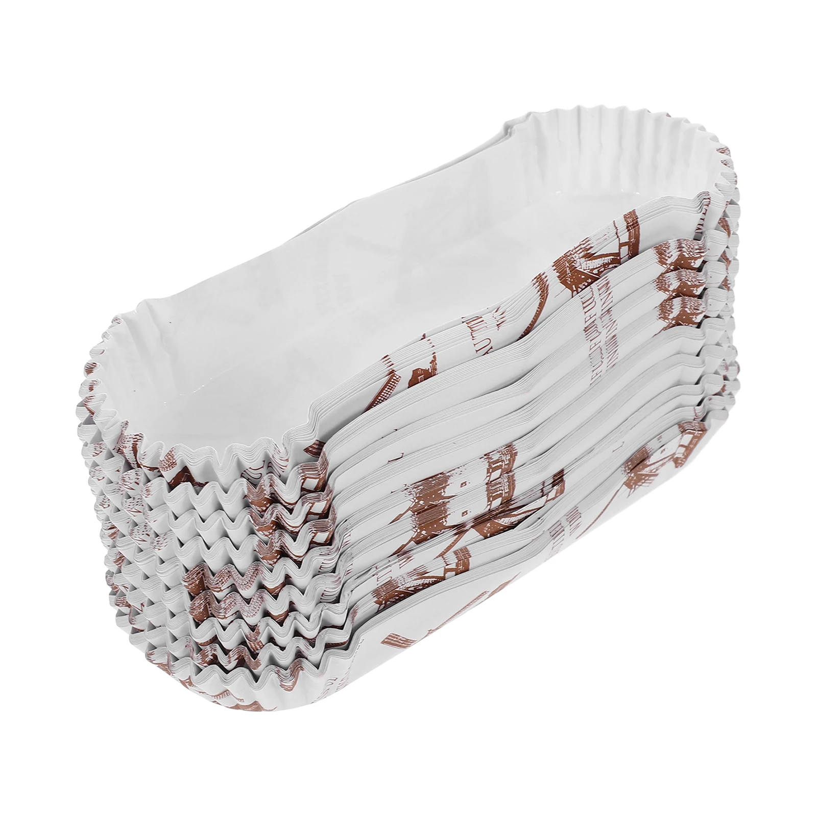 

100Pcs Nonstick Baking Paper Cups Heat Resistant Bread Liners Disposable Pastry Baking Cups Cupcake Holders Paper Tray