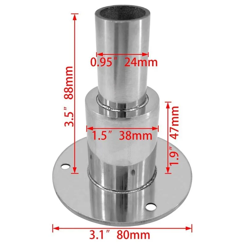 Parking heater RV modified exhaust pipe joint exhaust smoke emission pipe decoration accessories