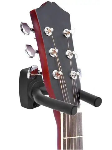 1/2 Pcs Wall Mount Guitar Hanger Hook Non-slip Holder Stand for Acoustic Guitar Ukulele Bass Guitar Parts Instrument Accessories