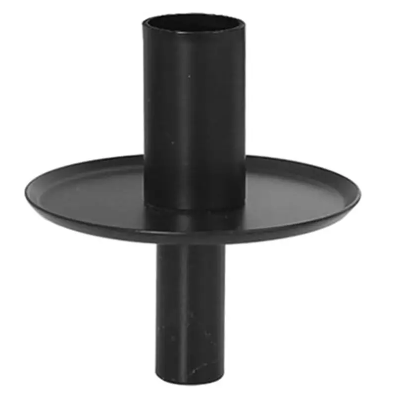 AEE4-Elegant Table Centerpiece Wine Bottle Caps Taper Candle Holders Wine Bottle Inserts Iron Candle Holders Romantic Home