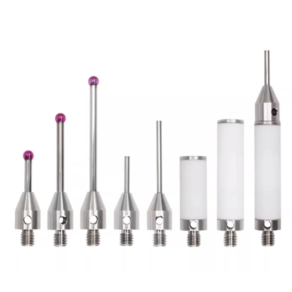 Three dimensional probe, three coordinate measuring needle, ruby CNC machine tool special measuring needle thread M4