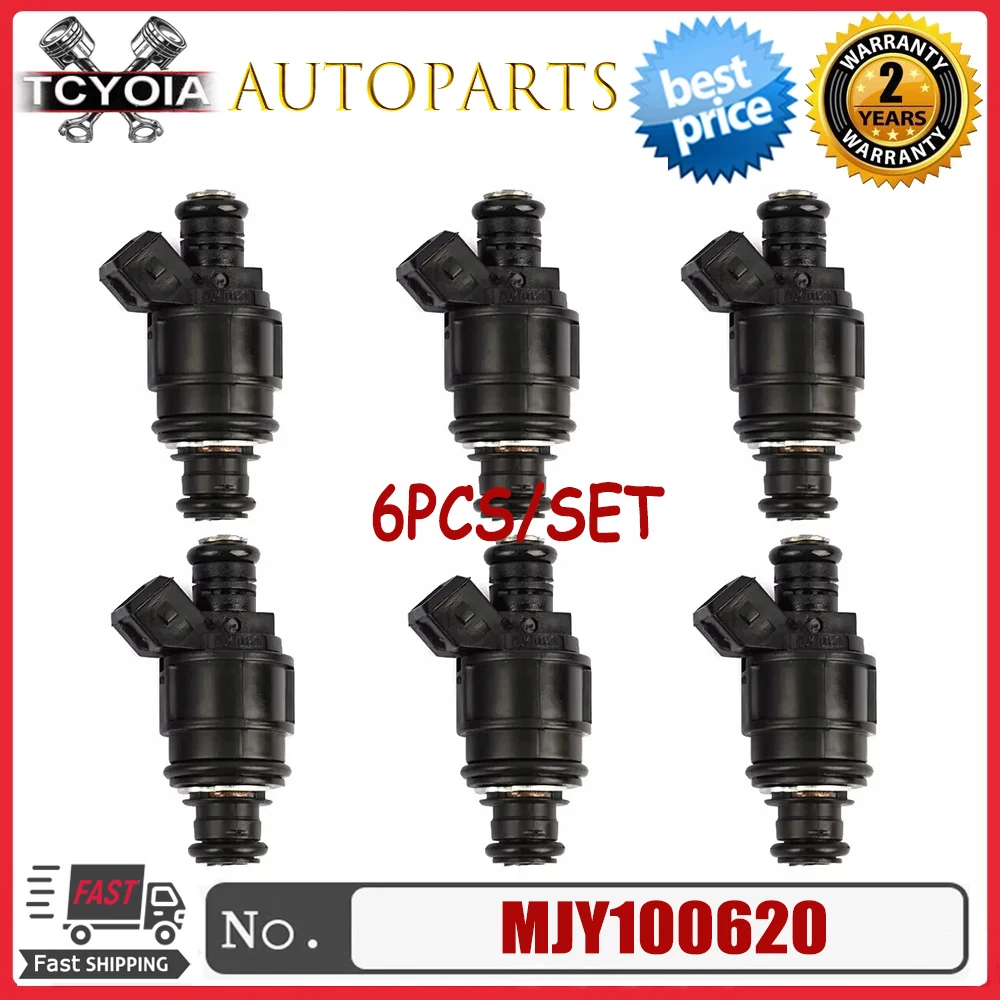 

6Pcs/lot Fuel Injectors MJY100620 Fit For LAND ROVER FREELANDER 2.5L KV6 2002-2005 Fuel Injector Car Auto Parts