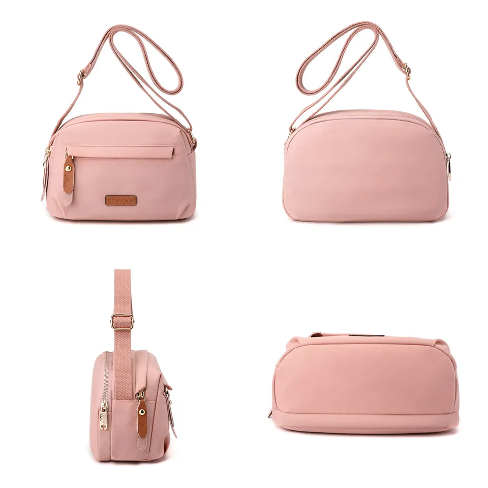 Women Nylon Crossbody Bags Handbags Fashion Tote Retro Ladies Shoulder Bag Large Tote Purse Women Handbag