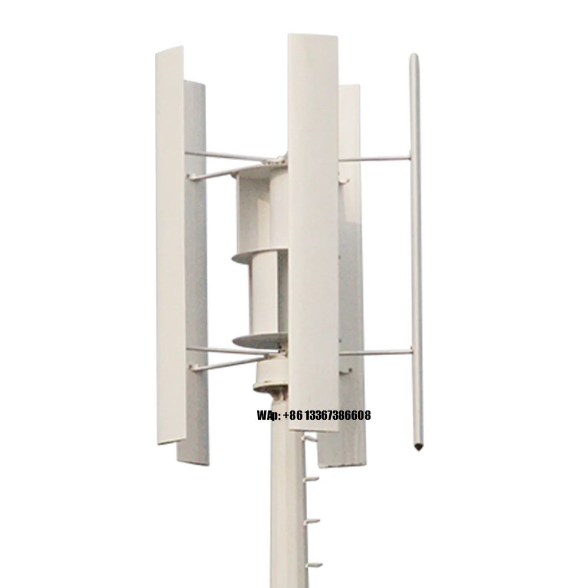 

High Quality Aluminum Alloy Blades Generator Windmill 20kw Vertical Axis Wind Turbine for Sale