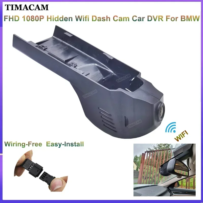 Plug and Play 1K Wifi Car DVR For BMW F30 F34 F31 F25 F48 F10 F32 F33 F36 F26 F7 F20 F21 F39 F06 F12 F13 F15 F22 Dash Cam Camera