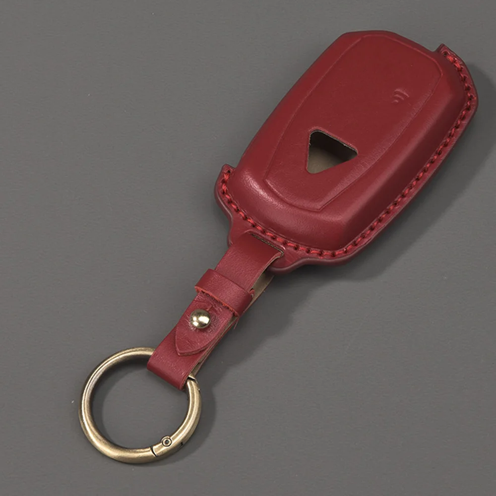 For Triumph Scrambler XE XC 1200 Tiger 900 Rally GT Rocket 3 ABS 2018-2025 Motorcycle Keyless Ride Smart Remote Key Leather Case