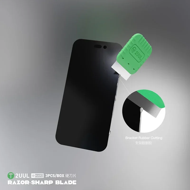 2UUL DA96/DA95 Soft /Hard Blade Dismantling Prying Screen Removal Bracket Edge Adhesive OCA Polarized Shovel Blade Repair tools