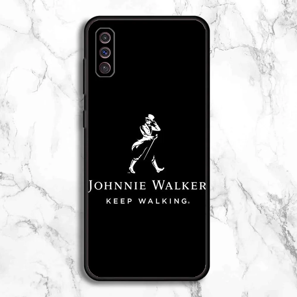 J-Johnnie W-Walker Logo Phone Case For Samsung Galaxy A13,A21s,A22,A31,A32,A52,A53,A71,A80,A91 Soft Black Phone Cover