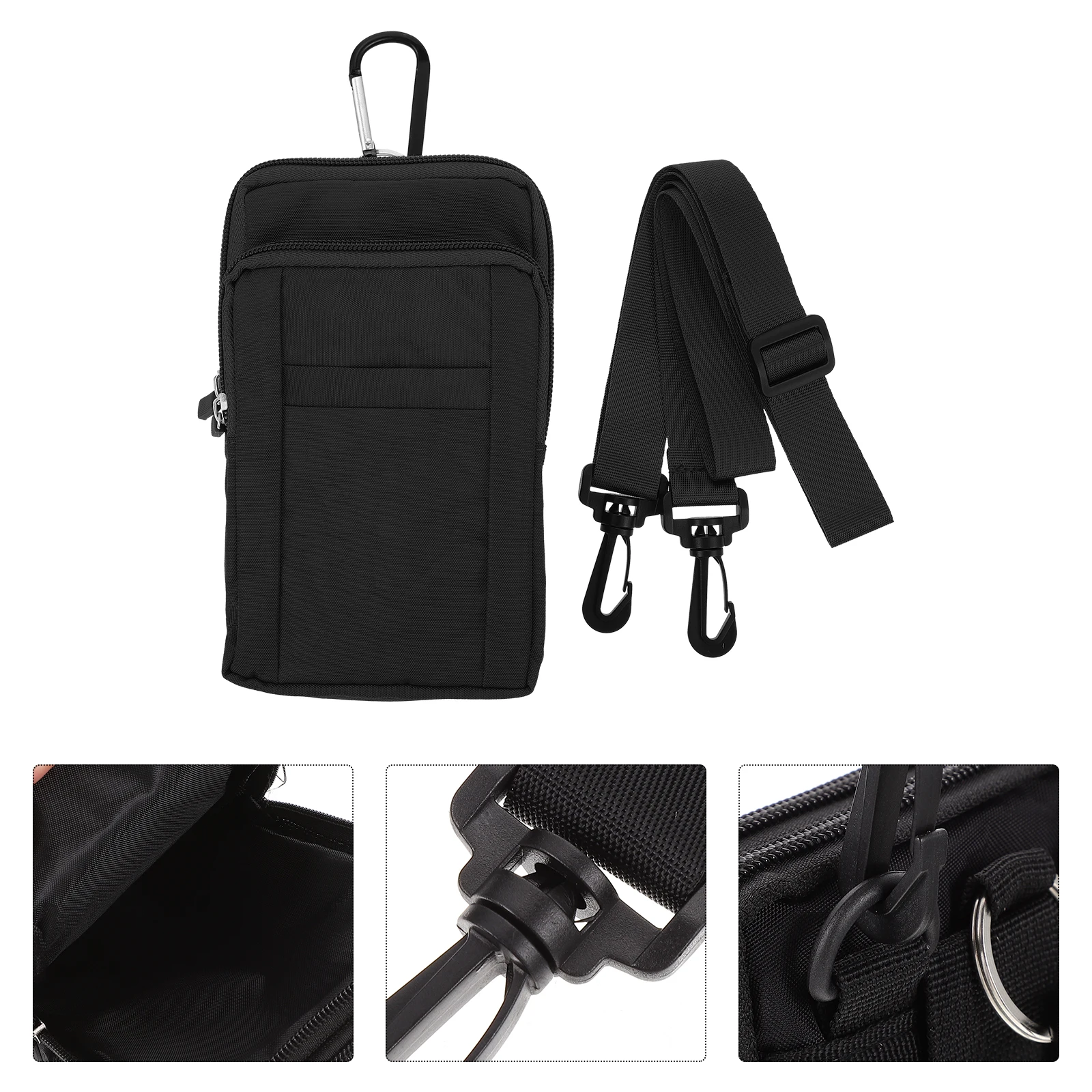 

Phone Waist Bag Waterproof Nylon Cell Phones Crossbody Messenger Fanny Pack Causal Storage Bags Gifts Party Decor Accessories