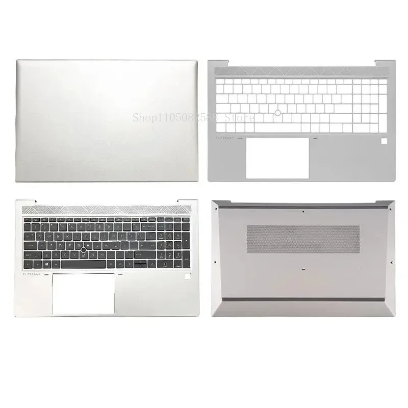 

НОВЫЙ чехол для ноутбука HP EliteBook 850 855 G7 G8 15PSG, задняя крышка ЖК-дисплея, упор для рук, нижняя часть корпуса, американская клавиатура, верхняя задняя крышка 6070B1706901