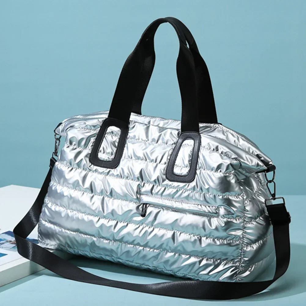 

Wet Dry Separation Gym Fitness Bag Large Capacity Weekend Handbags Multifunctional Nylon Messenger Bag Waterproof for Gym Sports