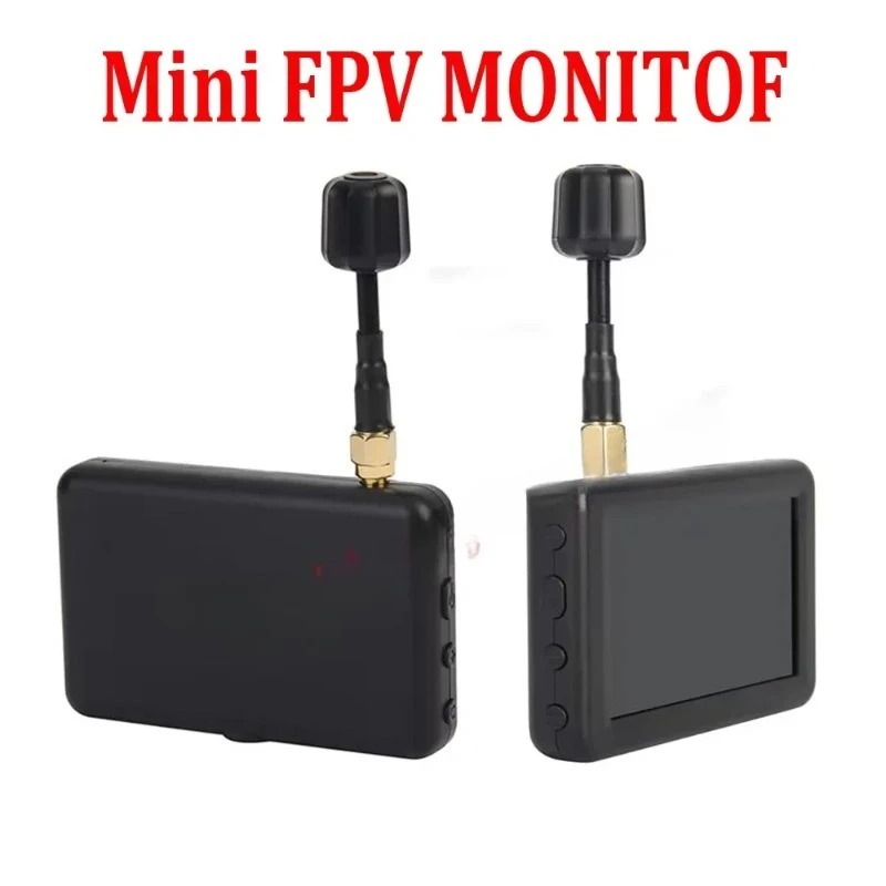 3 Inch 480x320 LCD FPV Display 5.8G 40CH Auto Search Built-in Battery For Multirotor Racing Drone
