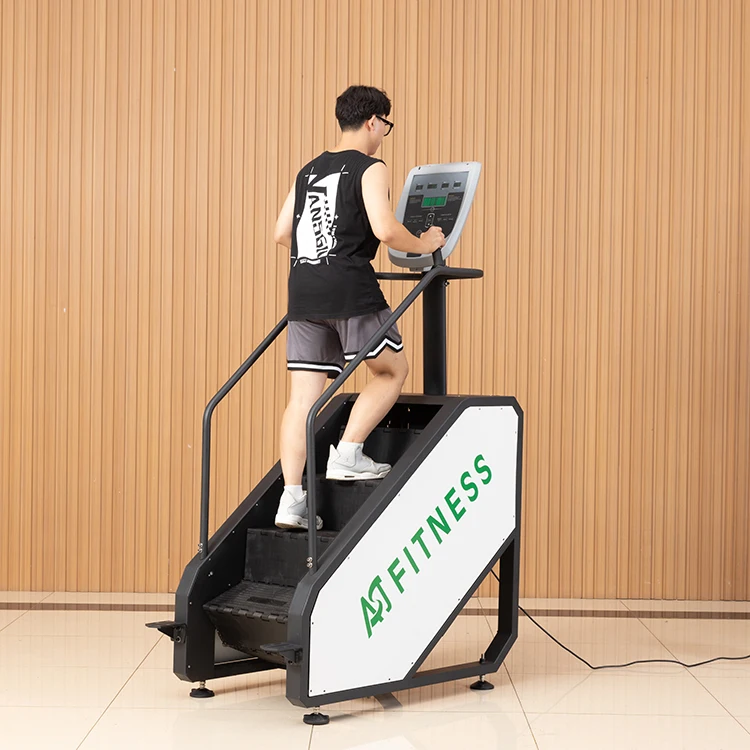 Equipo de Fitness para gimnasio, cinta de correr Cardio, máquina de escalada de escaleras maestra paso a paso, máquina escaladora de escaleras eléctrica