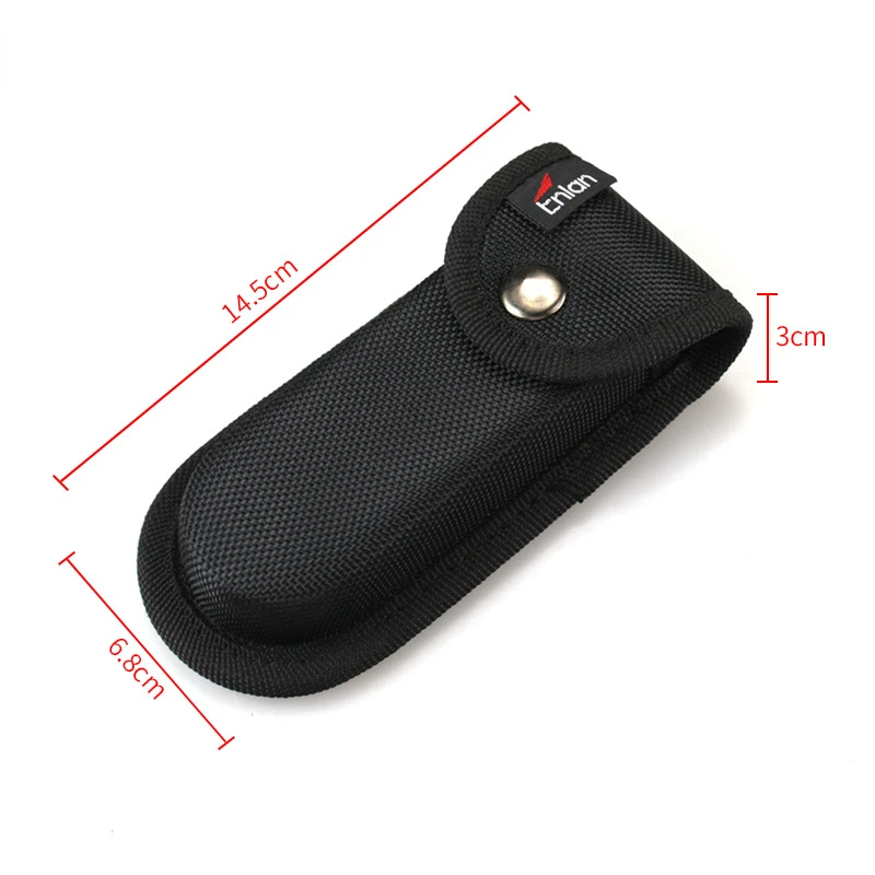 Pocket Carry Storage Flashlight Holder Waist Pack Fold Knife Plier Bag Pouch Case Sheath Nylon Belt Loop