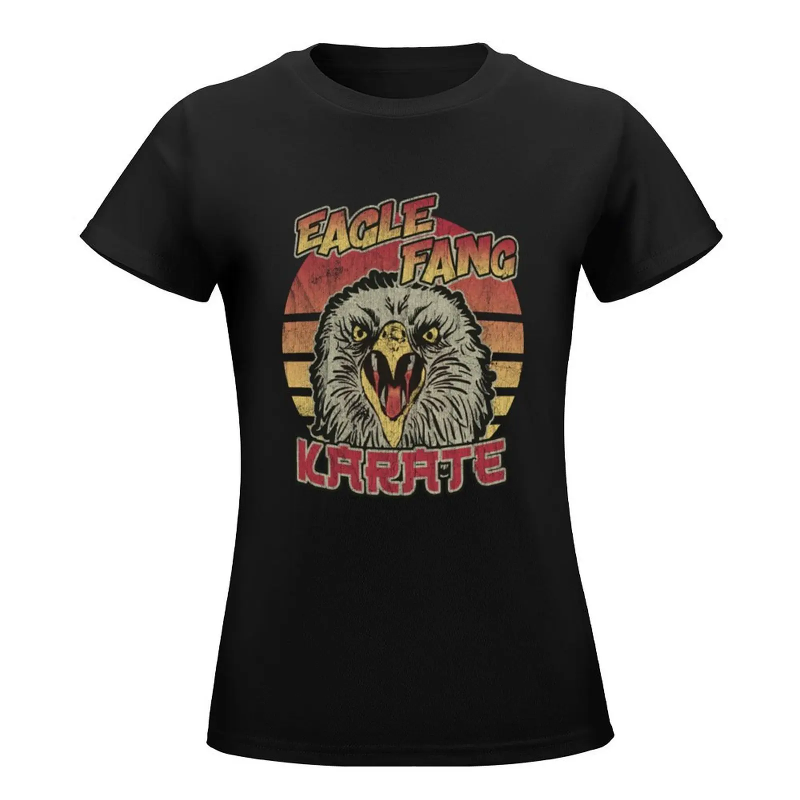 EAGLE FANG KARATE T-Shirt kawaii clothes animal print shirt for girls blacks Woman clothing