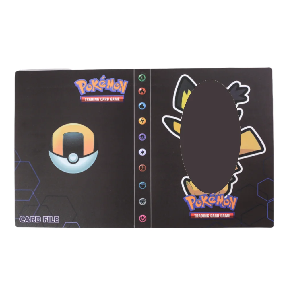 240-teiliges Pokémon-Kartenalbum, Charizard-Ordner, Sammelmappe, Display-Halter, Aufbewahrungsalbum, Geschenkbuch, Spielkartensammlung, Kartenhüllen, Schutzhüllen